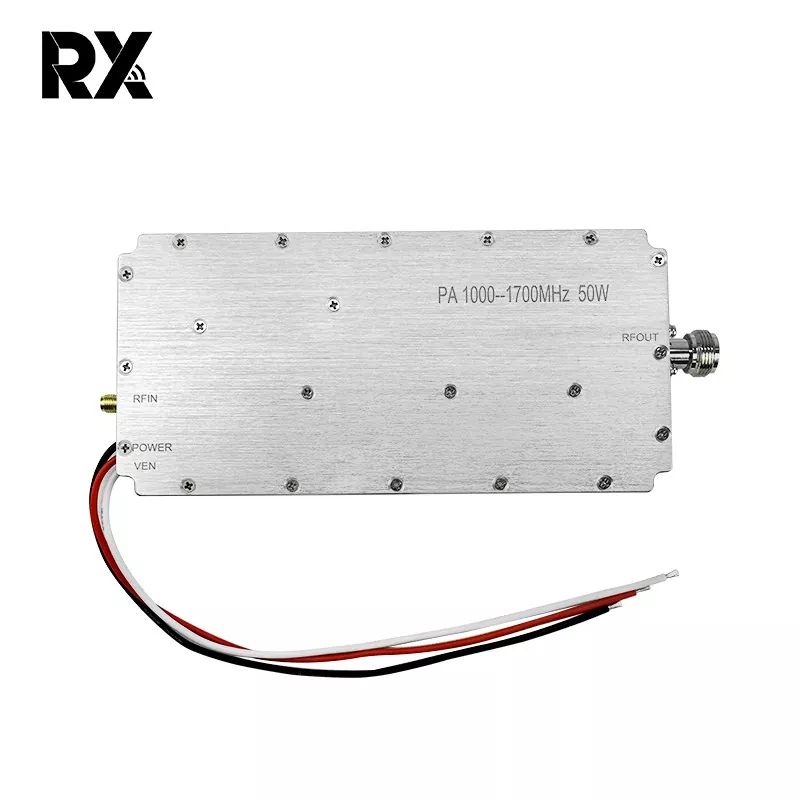 Modulo amplificatore di potenza RF a banda larga 50W 1000-1700 MHz per drone