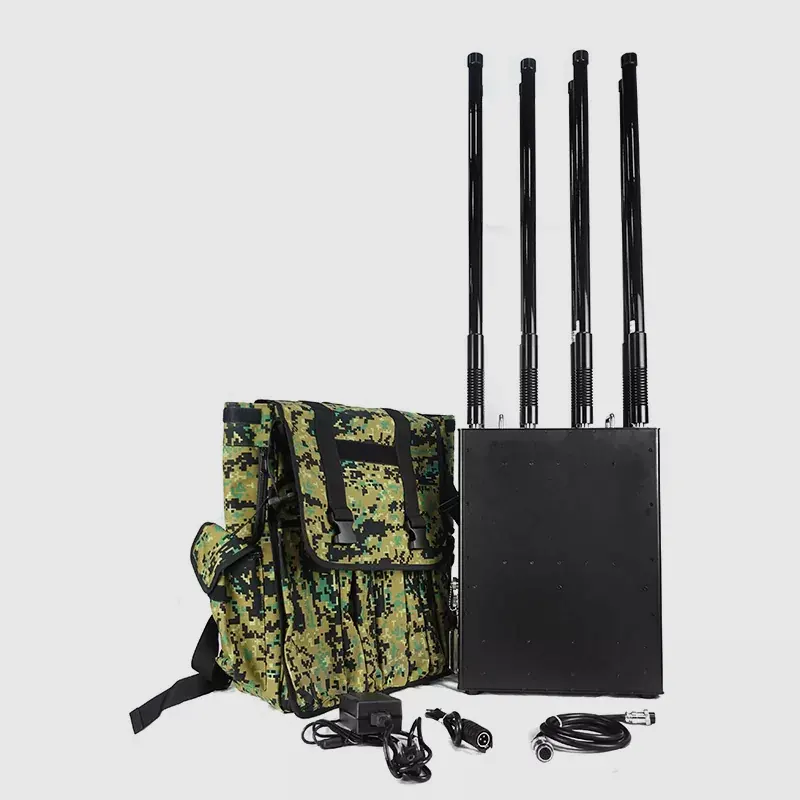 Manpack Jammer portatile per droni a 8 canali